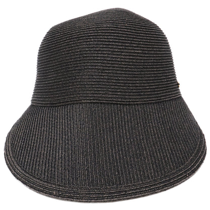 Athena New York アシーナニューヨーク 【美品】Janet Stripe ジャネット ストライプ ロゴプレート バックリボン キャップ 帽子