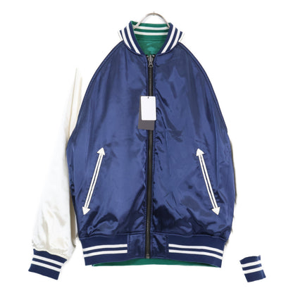 VAN JACKET ヴァンジャケット 【新品同様】JC-13515 富士山ｘロゴ 刺繍 リバーシブル スカジャン/ ジャケット LL