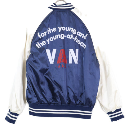 VAN JACKET ヴァンジャケット 【新品同様】JC-13515 富士山ｘロゴ 刺繍 リバーシブル スカジャン/ ジャケット LL