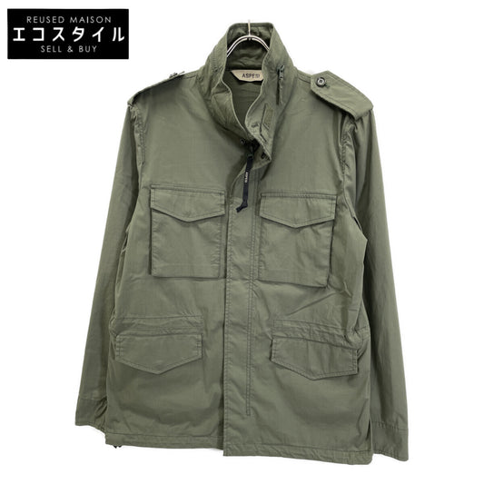 ASPESI アスペジ 9517483-88066 ｶｰｷ ｺｯﾄﾝ×ﾅｲﾛﾝ M-65 ﾌｨｰﾙﾄﾞｼﾞｬｹｯﾄ ジャケット M