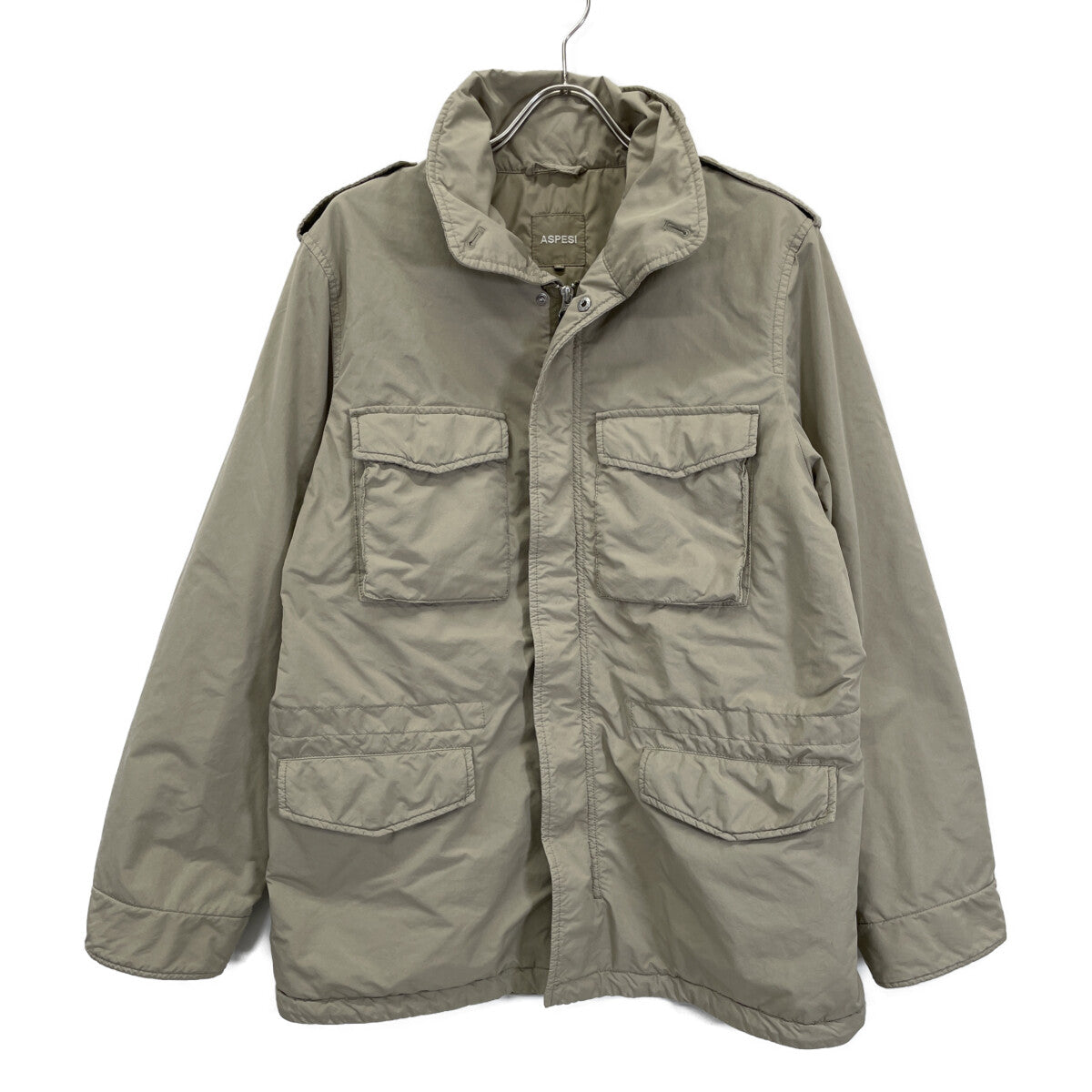 ASPESI アスペジ 美品 24004437 ナイロン混 MINIFIELD VENTO M-65 中綿パテッドフィールドジャケット ジャケット M