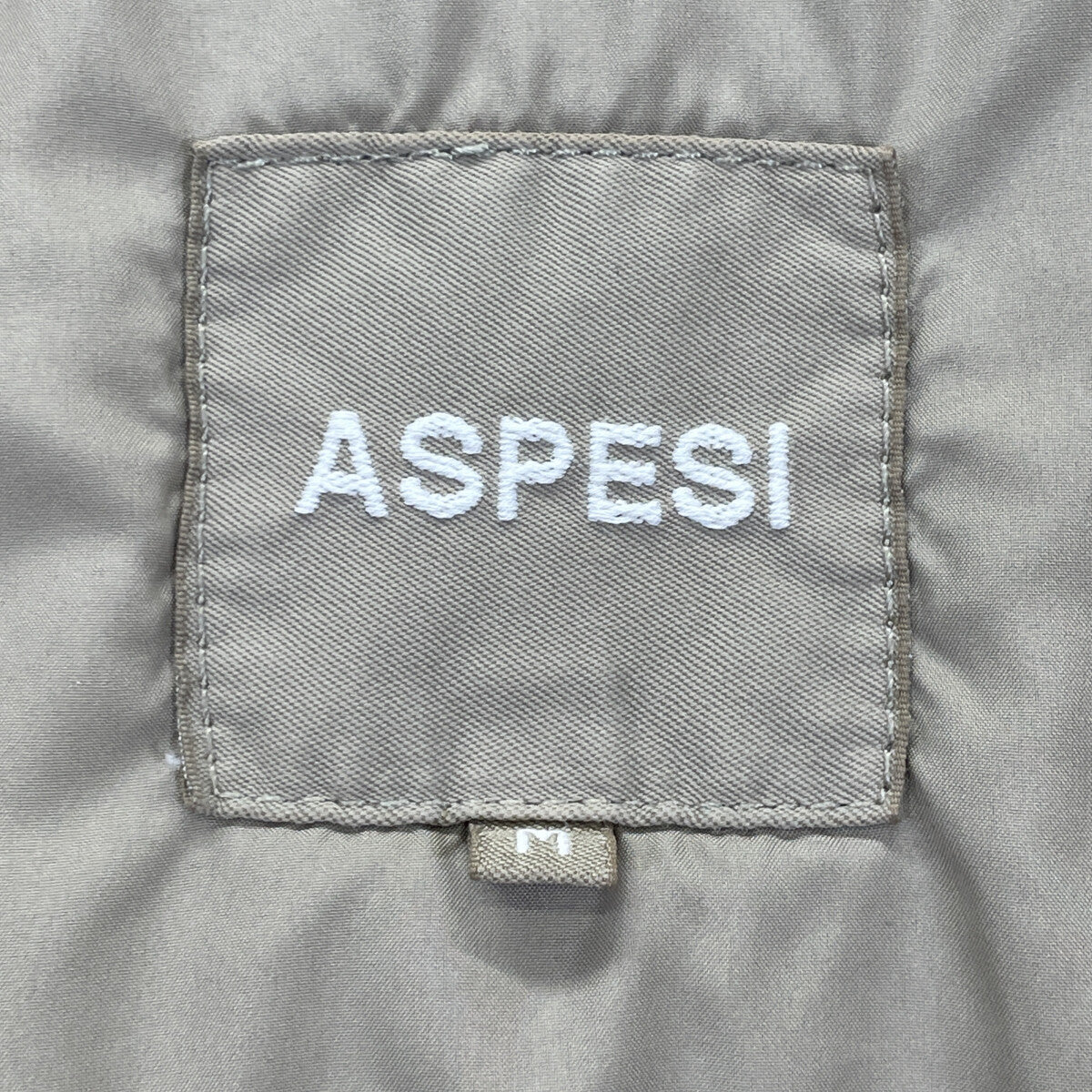 ASPESI アスペジ 美品 24004437 ナイロン混 MINIFIELD VENTO M-65 中綿パテッドフィールドジャケット ジャケット M
