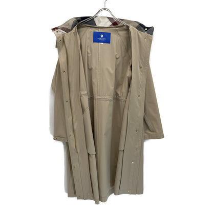 BLUE LABEL CRESTBRIDGE ブルーレーベルクレストブリッジ 美品 ストレッチプルーフクロスロングマウンテンパーカー トップス 36