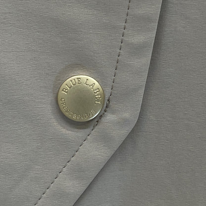 BLUE LABEL CRESTBRIDGE ブルーレーベルクレストブリッジ 美品 ストレッチプルーフクロスロングマウンテンパーカー トップス 36