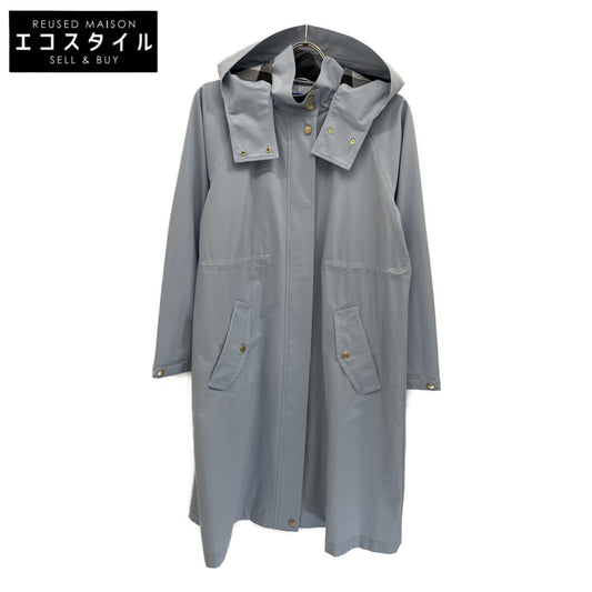 BLUE LABEL CRESTBRIDGE ブルーレーベルクレストブリッジ 美品 ストレッチプルーフクロスロングマウンテンパーカー トップス 36