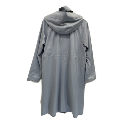 BLUE LABEL CRESTBRIDGE ブルーレーベルクレストブリッジ 美品 ストレッチプルーフクロスロングマウンテンパーカー トップス 36