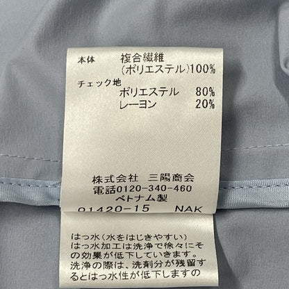 BLUE LABEL CRESTBRIDGE ブルーレーベルクレストブリッジ 美品 ストレッチプルーフクロスロングマウンテンパーカー トップス 36