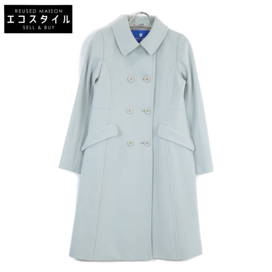 BLUE LABEL CRESTBRIDGE ブルーレーベルクレストブリッジ 美品 23年製 ウールメルトンダブルブレストコート コート 36