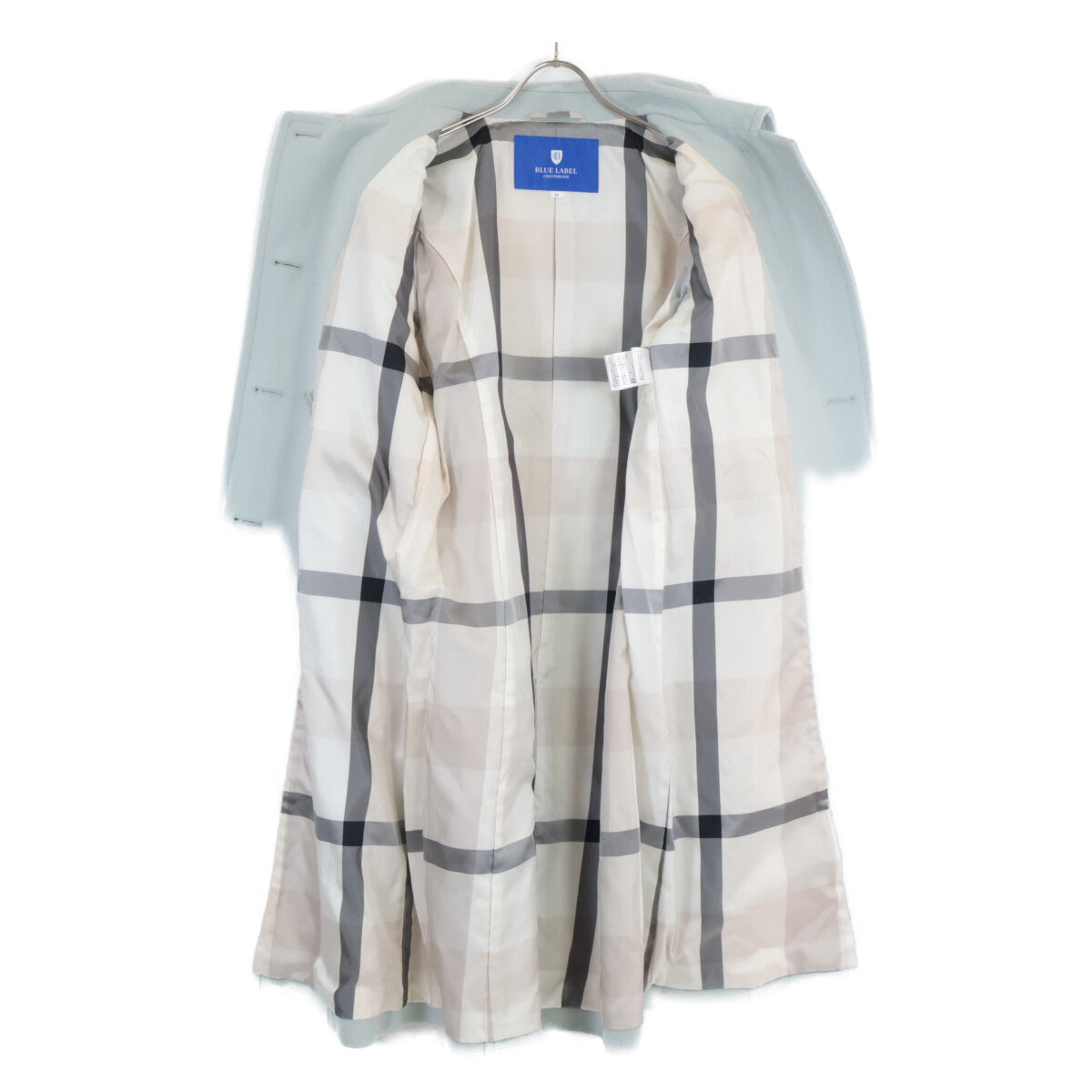 BLUE LABEL CRESTBRIDGE ブルーレーベルクレストブリッジ 美品 23年製 ウールメルトンダブルブレストコート コート 36