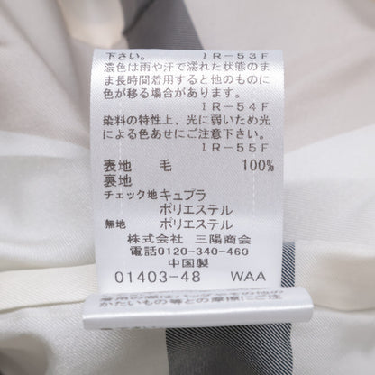 BLUE LABEL CRESTBRIDGE ブルーレーベルクレストブリッジ 美品 23年製 ウールメルトンダブルブレストコート コート 36