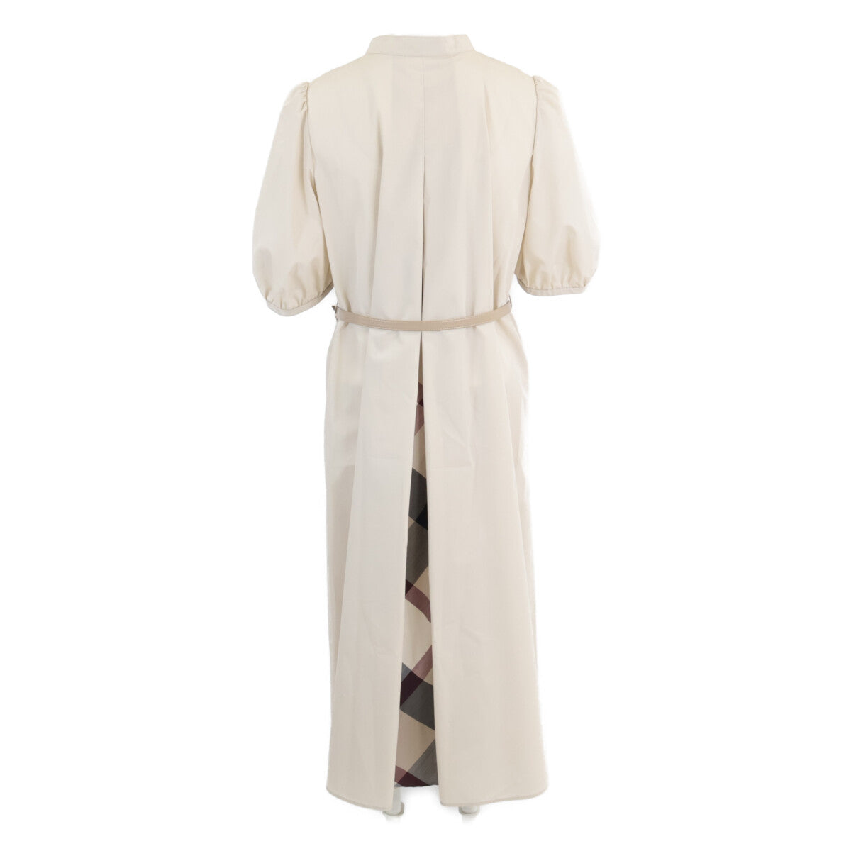 BLUE LABEL CRESTBRIDGE ブルーレーベルクレストブリッジ 美品 24年製 【一部店舗限定】コンパクトブロードドレス ワンピース 36