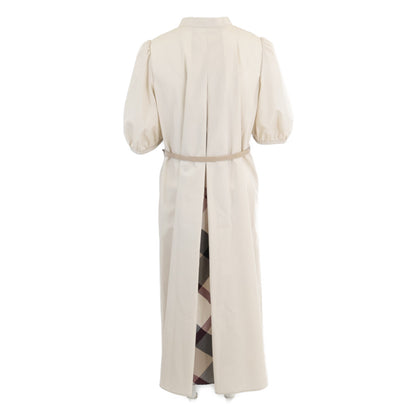 BLUE LABEL CRESTBRIDGE ブルーレーベルクレストブリッジ 美品 24年製 【一部店舗限定】コンパクトブロードドレス ワンピース 36