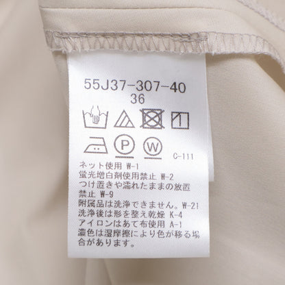 BLUE LABEL CRESTBRIDGE ブルーレーベルクレストブリッジ 美品 24年製 【一部店舗限定】コンパクトブロードドレス ワンピース 36