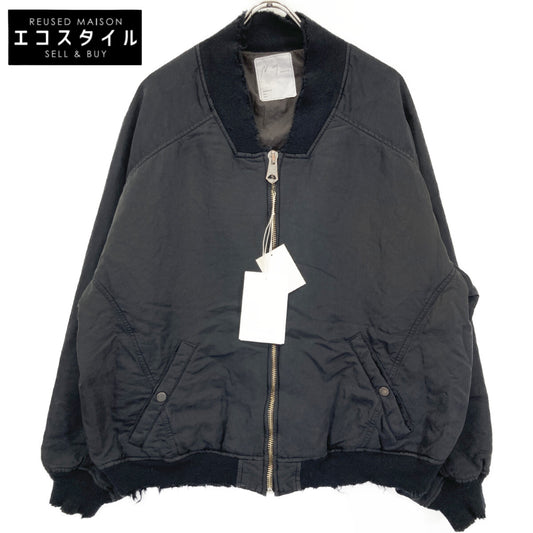 ANCELLM アンセルム 25AW ANC-JK53 ﾌﾞﾗｯｸ FADED BOMBER JACKET/ﾌｪｰﾄﾞﾎﾞﾝﾊﾞｰｼﾞｬｹｯﾄ ジャケット 3