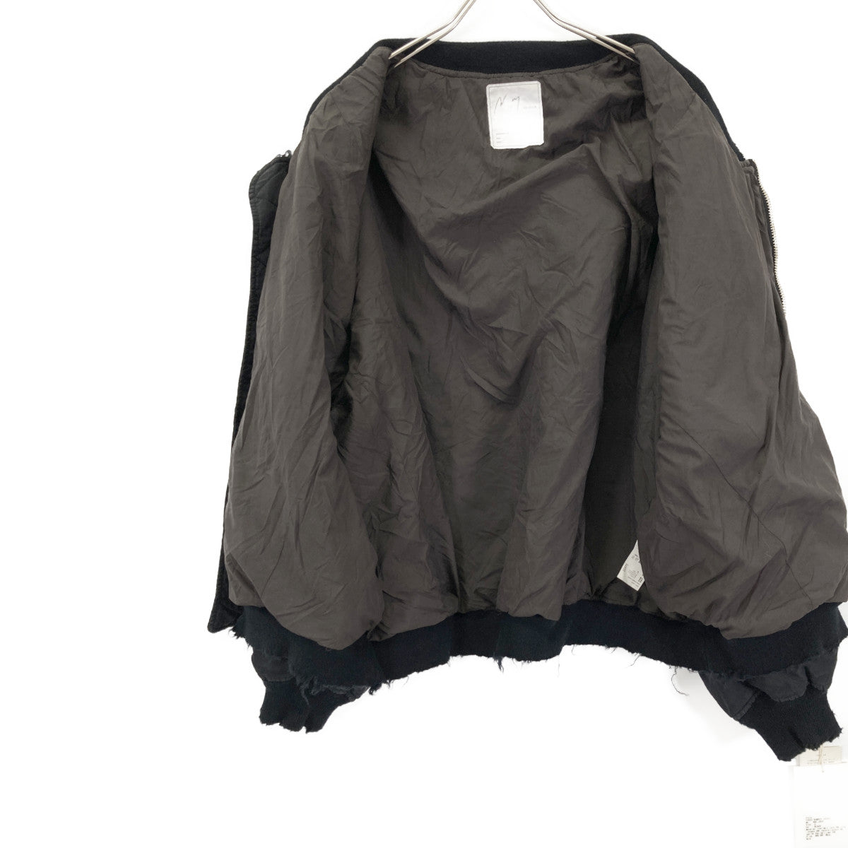 ANCELLM アンセルム 25AW ANC-JK53 ﾌﾞﾗｯｸ FADED BOMBER JACKET/ﾌｪｰﾄﾞﾎﾞﾝﾊﾞｰｼﾞｬｹｯﾄ ジャケット 3