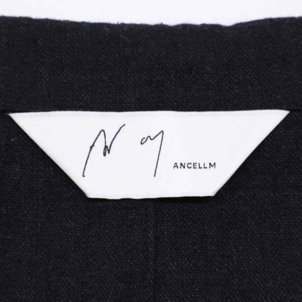 ANCELLM アンセルム 【新品同様/25AW】ANC-SH73-A WASH WOOL TAILORED SHIRT ウォッシュ ウール テーラード シャツ/ トップス 2