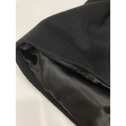 【CLAUDEREYNER PARIS】ﾌﾞﾗｯｸ ｳｰﾙ×ｶｼﾐﾔ ﾍﾞﾙﾃｯﾄﾞﾁｪｽﾀｰｺｰﾄ コート 表記なし