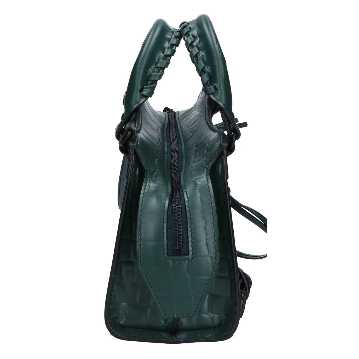 BALENCIAGA バレンシアガ 638524 クロコ型押し ネオクラシックシティ2WAYミニハンドバッグ ショルダーバッグ -