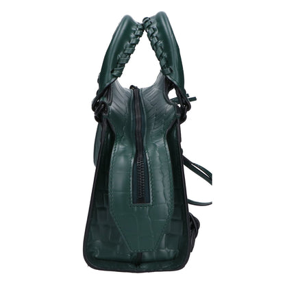 BALENCIAGA バレンシアガ 638524 クロコ型押し ネオクラシックシティ2WAYミニハンドバッグ ショルダーバッグ -