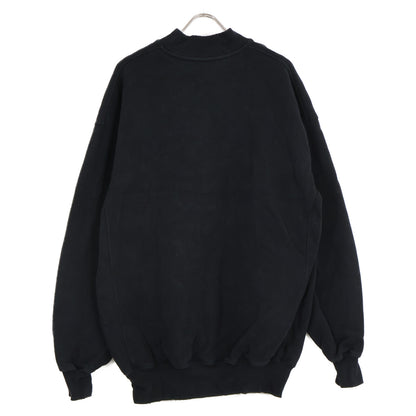 BALENCIAGA バレンシアガ 【国内正規】652981 UNIFIT FREEワッペン ダメージ加工 モックネック スウェットシャツ/ トップス XXS