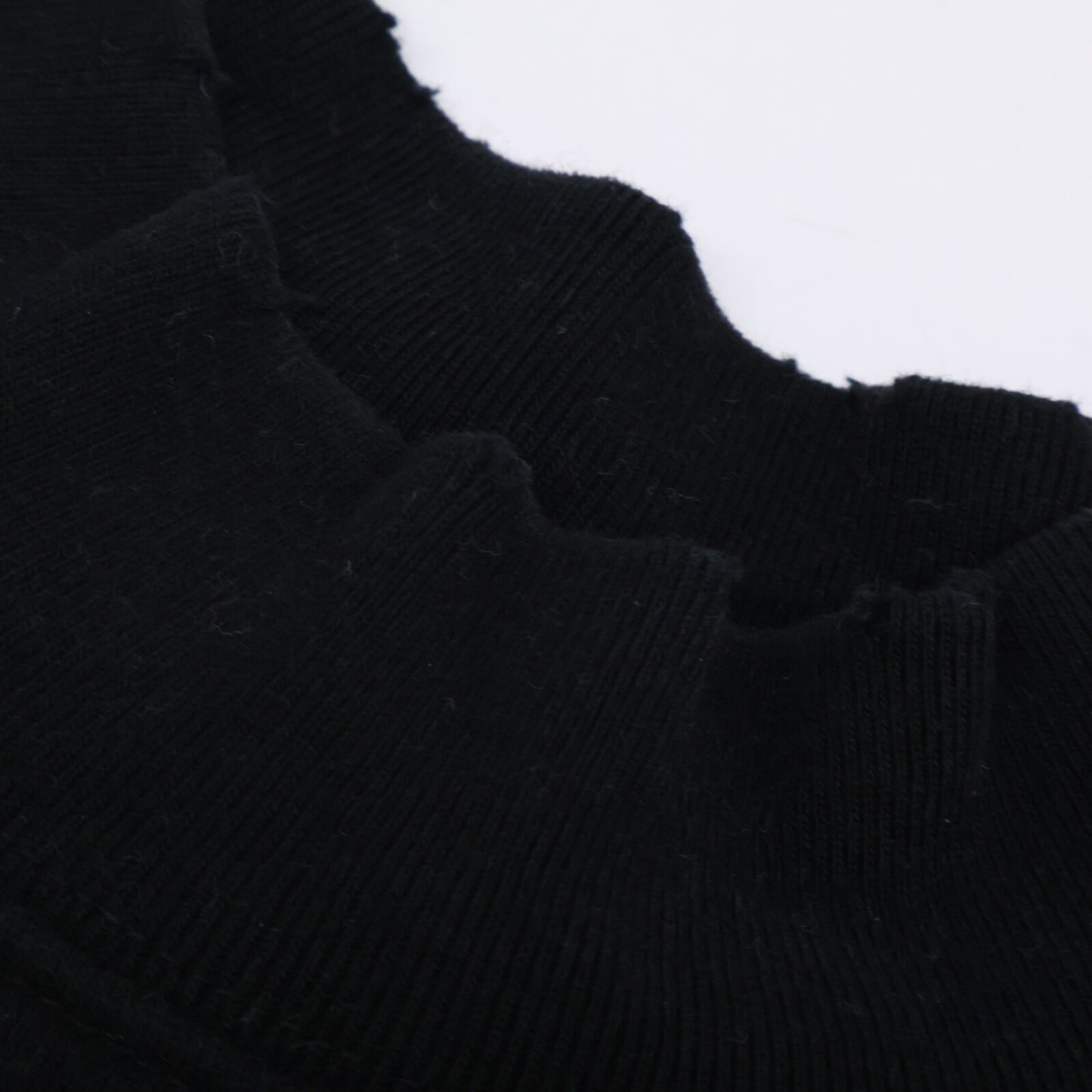 BALENCIAGA バレンシアガ 【国内正規】652981 UNIFIT FREEワッペン ダメージ加工 モックネック スウェットシャツ/ トップス XXS