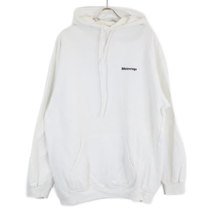 BALENCIAGA バレンシアガ 【国内正規】578135 BBロゴ刺繍 プルオーバー 裏起毛パーカー/ トップス XS