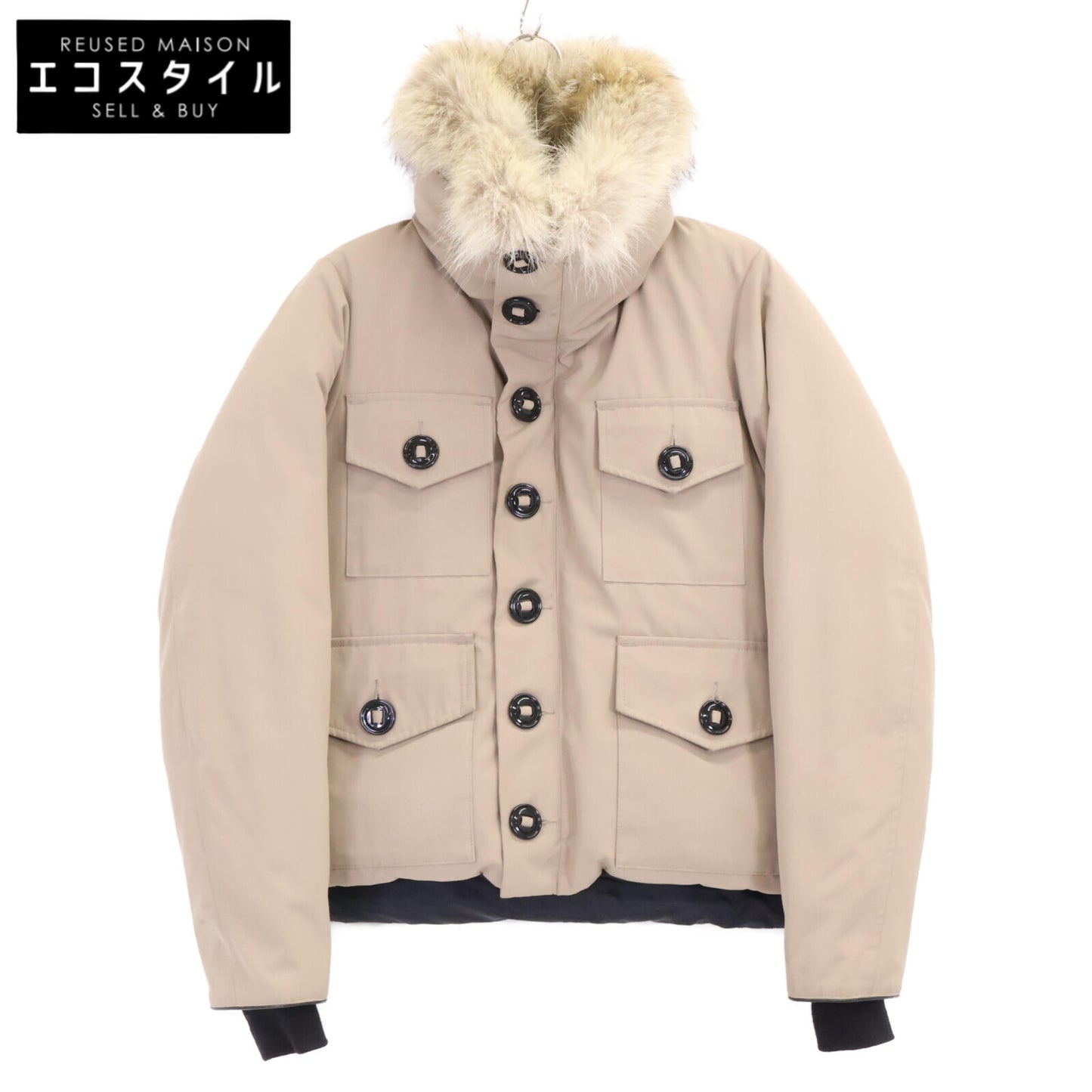 CANADA GOOSE カナダグース 3430JM 3430JM R HAMILTONハミルトン ファー付ダウン ジャケット XS