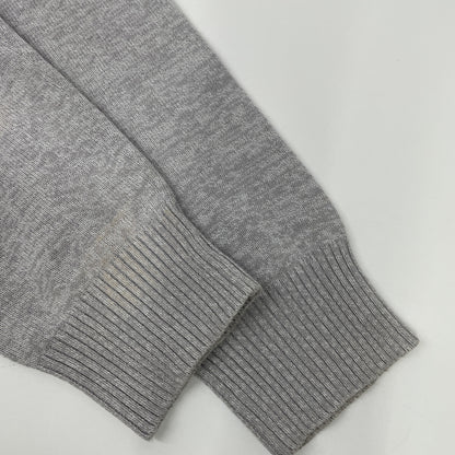 STONE ISLAND ストーンアイランド ｸﾞﾚｰ ｱｰﾑﾛｺﾞ ﾛﾝｸﾞｽﾘｰﾌﾞ ﾆｯﾄ トップス L