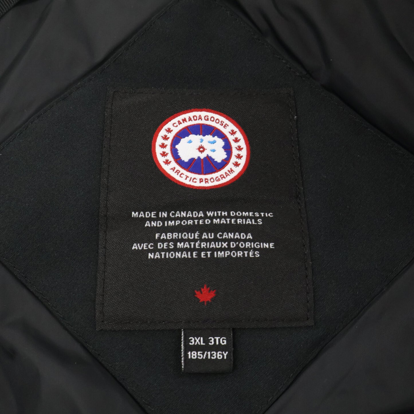 CANADA GOOSE カナダグース 2080MB Macmillan Parka BLACK LABEL ブラックレーベル マクミランパーカー ダウン ジャケット 3XL
