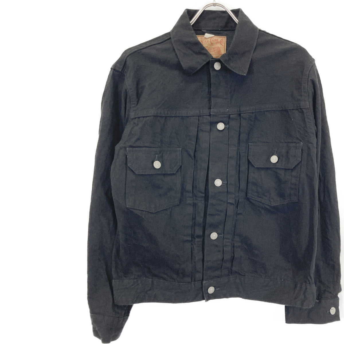 SUGAR CANE シュガーケーン SC14601 ﾌﾞﾗｯｸ 601 1953ﾓﾃﾞﾙ ﾃﾞﾆﾑｼﾞｬｹｯﾄ ジャケット Ｗ38