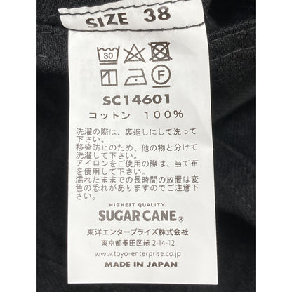 SUGAR CANE シュガーケーン SC14601 ﾌﾞﾗｯｸ 601 1953ﾓﾃﾞﾙ ﾃﾞﾆﾑｼﾞｬｹｯﾄ ジャケット Ｗ38