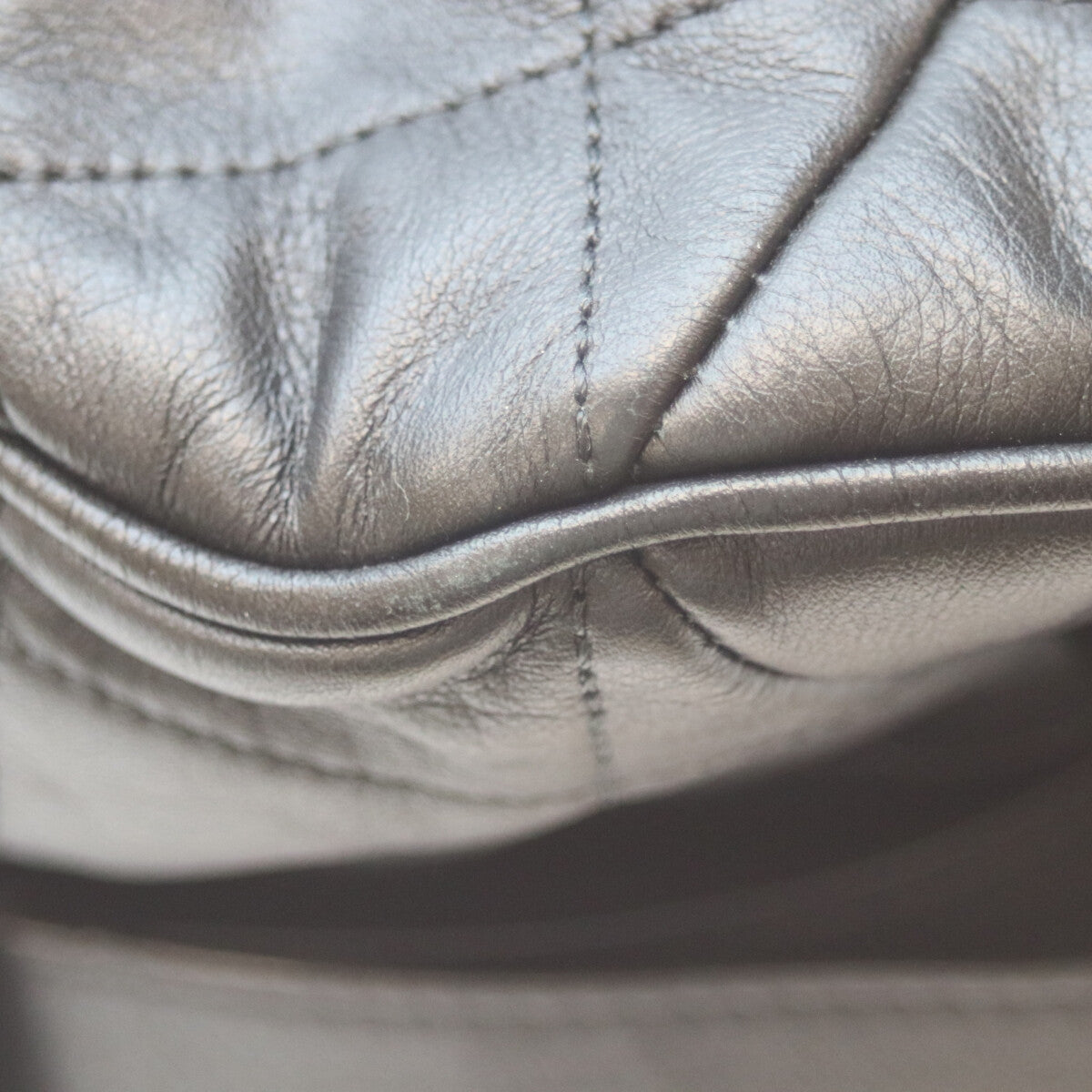 CHANEL シャネル 16番台 ﾌﾞﾗｯｸ×ｱﾝﾃｨｰｸｼﾙﾊﾞｰ ｳﾞｨﾝﾃｰｼﾞｶｰﾌ ｺｺﾌﾟﾘｰﾂ2WAYﾎｰﾎﾞｰﾊﾞｯｸﾞ ショルダーバッグ