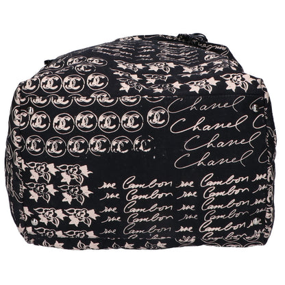 CHANEL シャネル 10番台 カメリアロゴ ココマークチャーム ドローストリング 巾着 トートバッグ