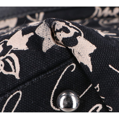 CHANEL シャネル 10番台 カメリアロゴ ココマークチャーム ドローストリング 巾着 トートバッグ