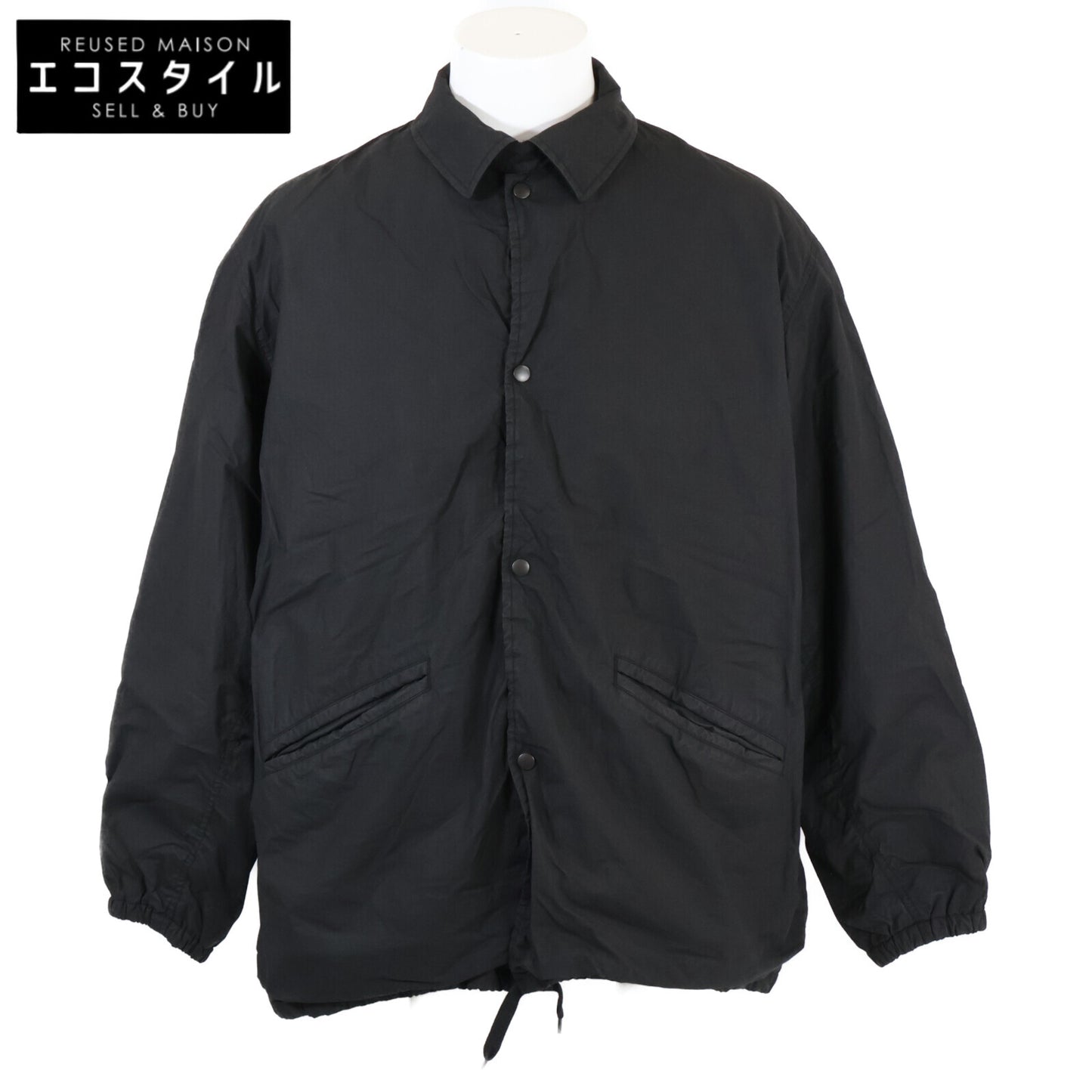 COMOLI コモリ 【24AW】A03-01013 コットンナイロン コーチ ジャケット 1