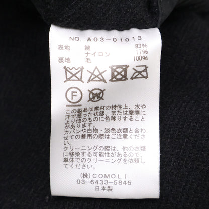 COMOLI コモリ 【24AW】A03-01013 コットンナイロン コーチ ジャケット 1