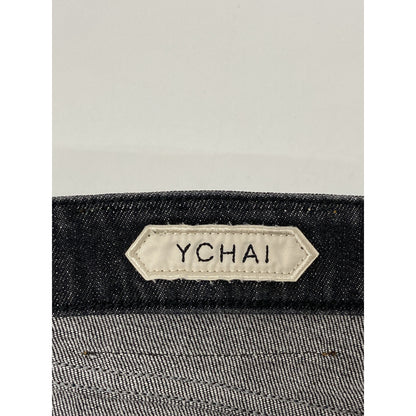 YCHAI イカイ YPU001 PANATELA ﾀﾞｰｸｸﾞﾚｰ ﾜﾝｳｫｯｼｭｺｯﾄﾝ ｽﾄﾚｯﾁﾃﾞﾆﾑﾊﾟﾝﾂ ボトムス 33