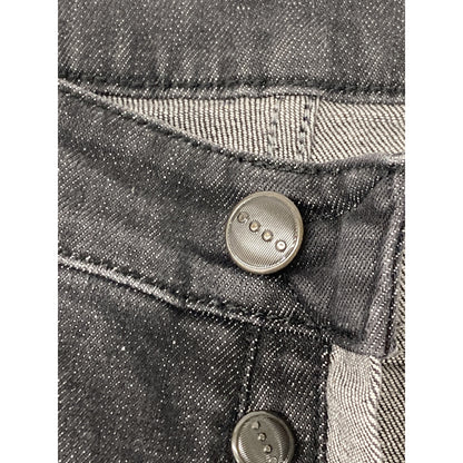 YCHAI イカイ YPU001 PANATELA ﾀﾞｰｸｸﾞﾚｰ ﾜﾝｳｫｯｼｭｺｯﾄﾝ ｽﾄﾚｯﾁﾃﾞﾆﾑﾊﾟﾝﾂ ボトムス 33