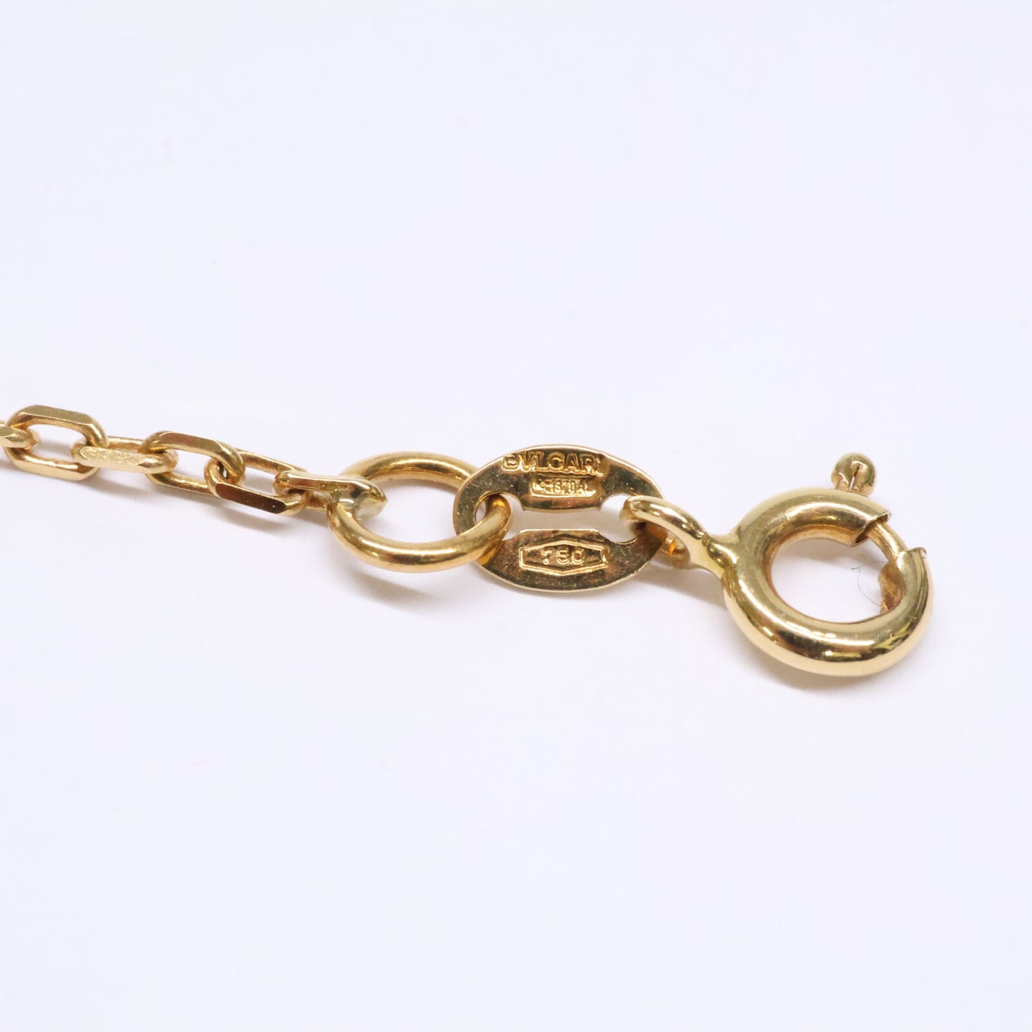 BVLGARI ブルガリ 750YG スノーフレーク ダイヤモンド ネックレス