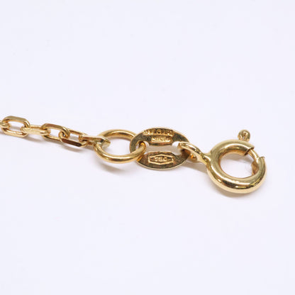 BVLGARI ブルガリ 750YG スノーフレーク ダイヤモンド ネックレス