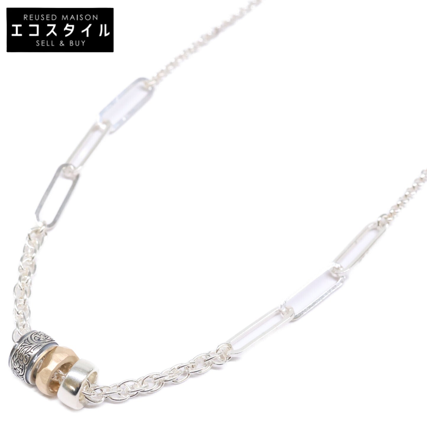 agete アガット 【美品】10251127003-01-999 2025 Limited Edition SILVER K5 リングチャーム ネックレス