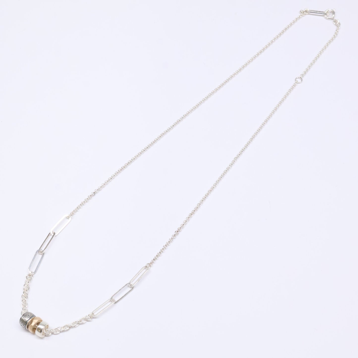 agete アガット 【美品】10251127003-01-999 2025 Limited Edition SILVER K5 リングチャーム ネックレス