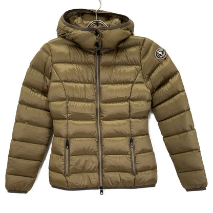 CAPE HORN ケープホーン 12550 STELLA/ｽﾃﾗ ｺﾞｰﾙﾄﾞﾌﾞﾗｳﾝ ﾅｲﾛﾝ ﾌｰﾃﾞｯﾄﾞｼｮｰﾄﾀﾞｳﾝｼﾞｬｹｯﾄ ジャケット 40