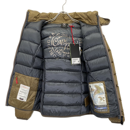 CAPE HORN ケープホーン 12550 STELLA/ｽﾃﾗ ｺﾞｰﾙﾄﾞﾌﾞﾗｳﾝ ﾅｲﾛﾝ ﾌｰﾃﾞｯﾄﾞｼｮｰﾄﾀﾞｳﾝｼﾞｬｹｯﾄ ジャケット 40