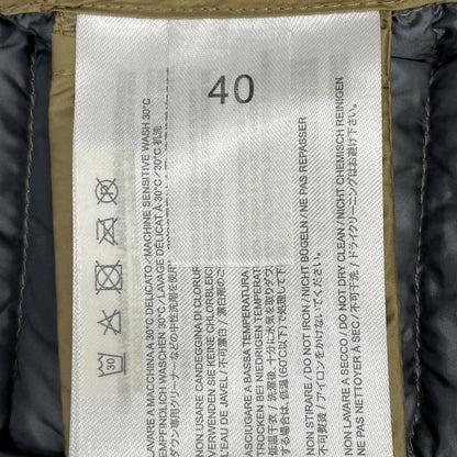 CAPE HORN ケープホーン 12550 STELLA/ｽﾃﾗ ｺﾞｰﾙﾄﾞﾌﾞﾗｳﾝ ﾅｲﾛﾝ ﾌｰﾃﾞｯﾄﾞｼｮｰﾄﾀﾞｳﾝｼﾞｬｹｯﾄ ジャケット 40