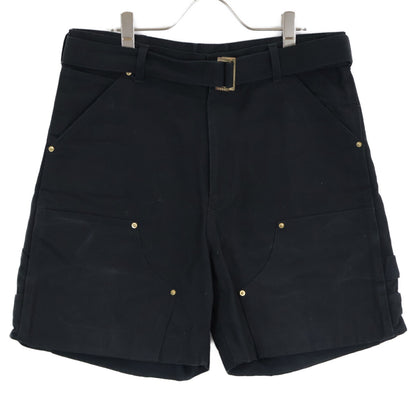 Carhartt カーハート 【×sacai】24-03392M ﾌﾞﾗｯｸ ﾀﾞﾌﾞﾙﾆｰﾀﾞｯｸｼｮｰﾂ ボトムス 2