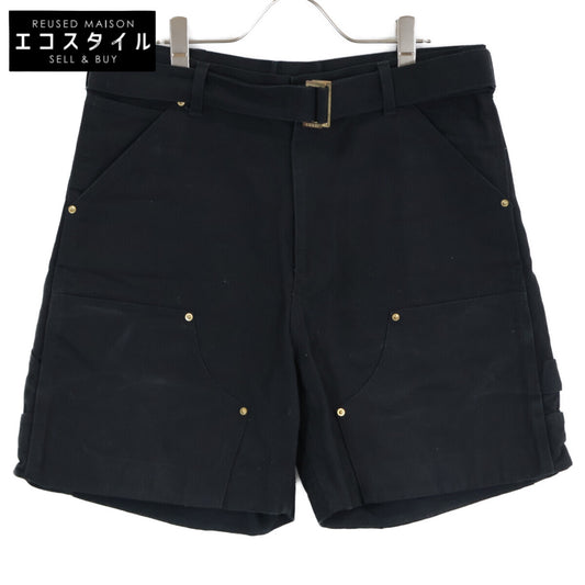 Carhartt カーハート 【×sacai】24-03392M ﾌﾞﾗｯｸ ﾀﾞﾌﾞﾙﾆｰﾀﾞｯｸｼｮｰﾂ ボトムス 2