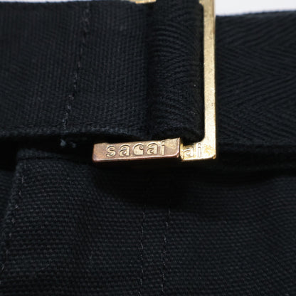 Carhartt カーハート 【×sacai】24-03392M ﾌﾞﾗｯｸ ﾀﾞﾌﾞﾙﾆｰﾀﾞｯｸｼｮｰﾂ ボトムス 2