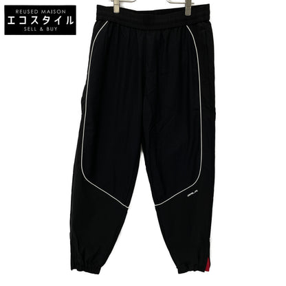 BALR. ボーラー 25AW B1412.1035 ﾌﾞﾗｯｸ ｽﾄﾗｲﾌﾟ GOTL RELAXED TRACK PANTS ボトムス M
