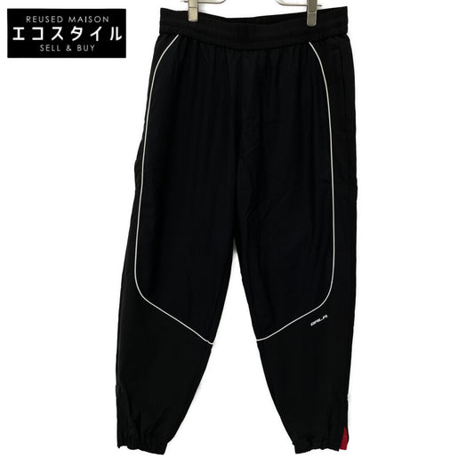 BALR. ボーラー 25AW B1412.1035 ﾌﾞﾗｯｸ ｽﾄﾗｲﾌﾟ GOTL RELAXED TRACK PANTS ボトムス M